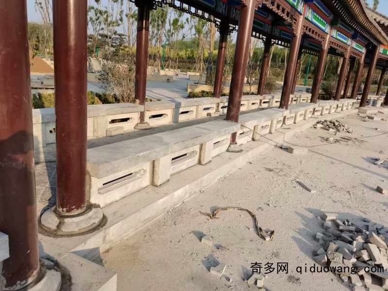 青石石凳1